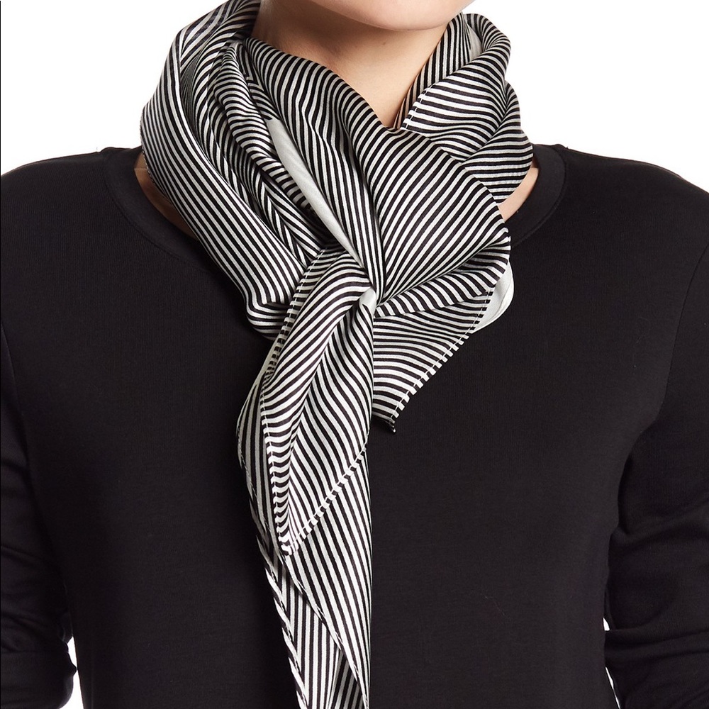 NWT Halogen Square Silk Scarf
